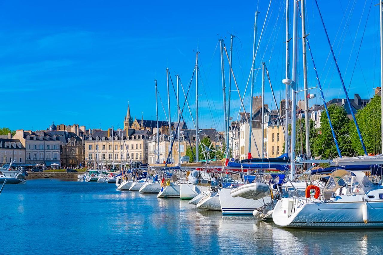 Appartement Neuf Rdc Avec Terrasse A Vannes Centre Kültér fotó